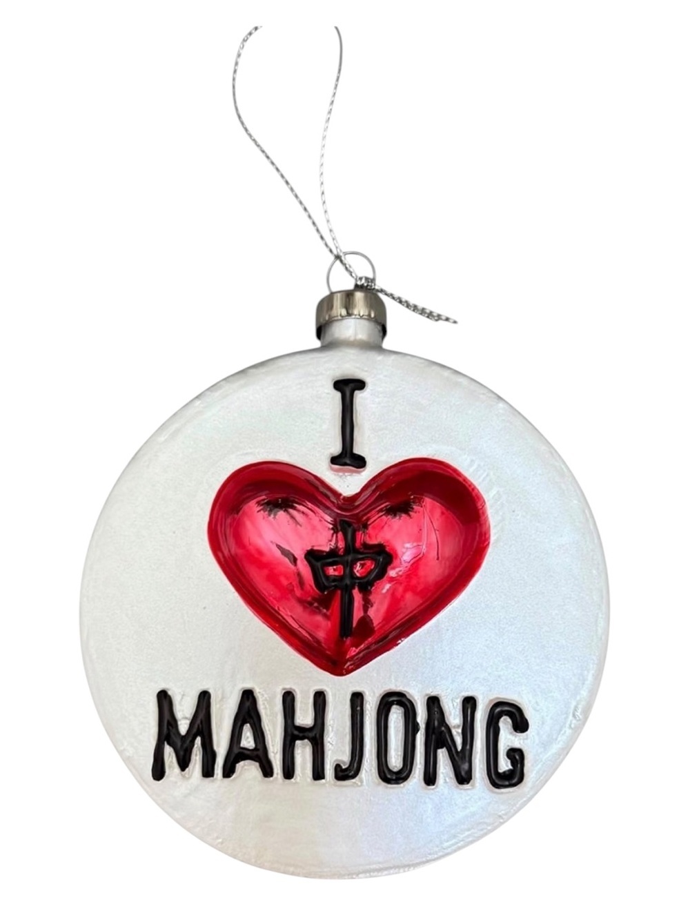 Mahjong Christmas Ornament